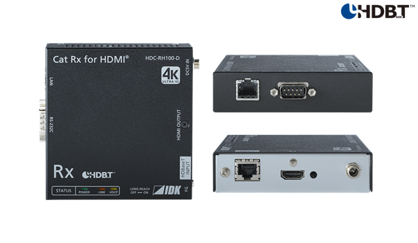 HDC-RH100-D, 4K@60 HDBaseT Receiver